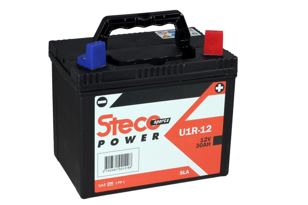 Batterie tondeuse (Batterie tondeuse à gazon) Steco Powersports ref. U1R-12-SLA